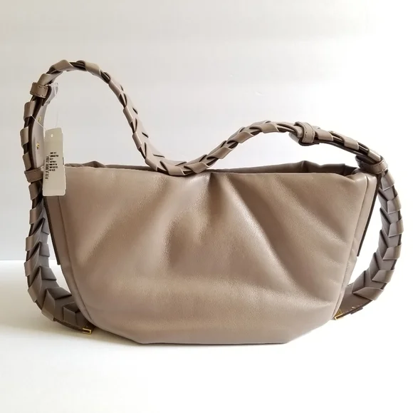 Stella McCartney Puff Shoulder Bag Moss Tan - Picture 7 of 16